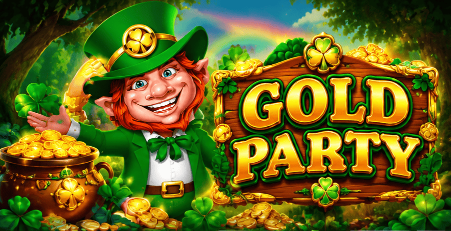Ilustración de Gold Party para preguntas de cuenta