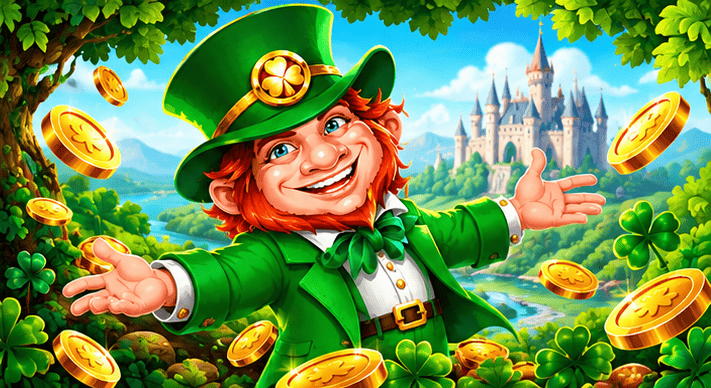 Ilustración de Gold Party para juego móvil